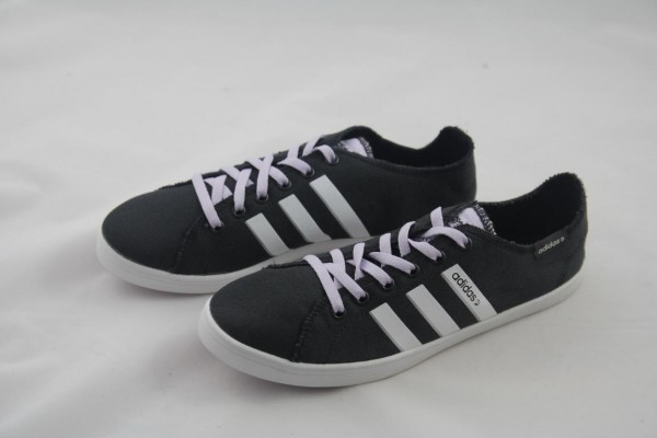 Adidas Neo BBALL VS W Damen Sneaker Canvas black white purple F97722